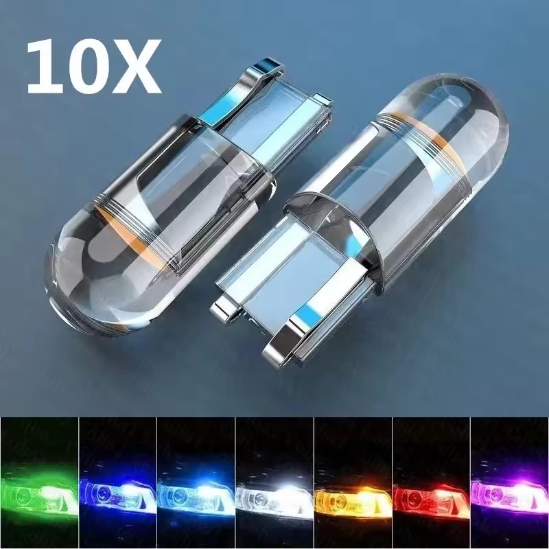 매우 밝은 10개입 W5W 194 T10 LED 유리  - Car Led Light 리뷰 및 가격
